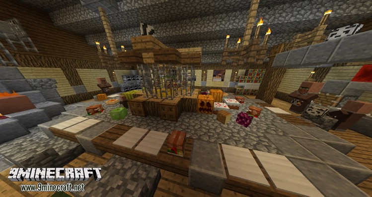 Mobnificent Thanksgiving Map for Minecraft 1